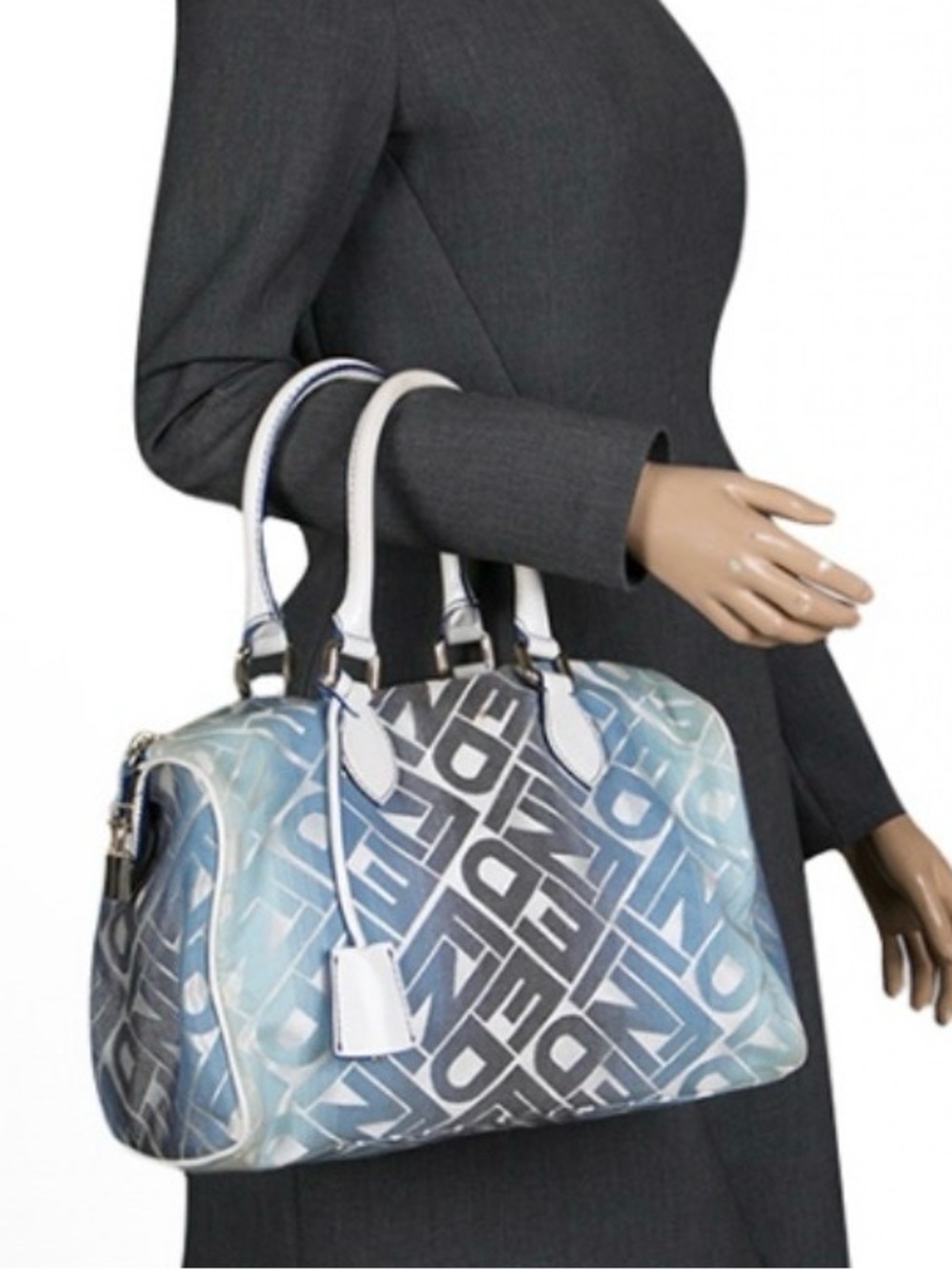 Fendi Forever Bauletto Boston Bag